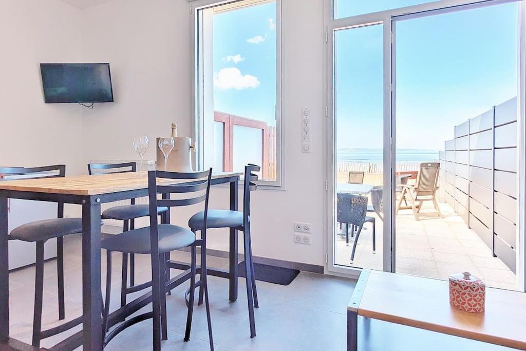 Appartement Pour 3 Personnes Sur La Plage Les Pieds Dans Leau Plonévez-Porzay Extérieur photo