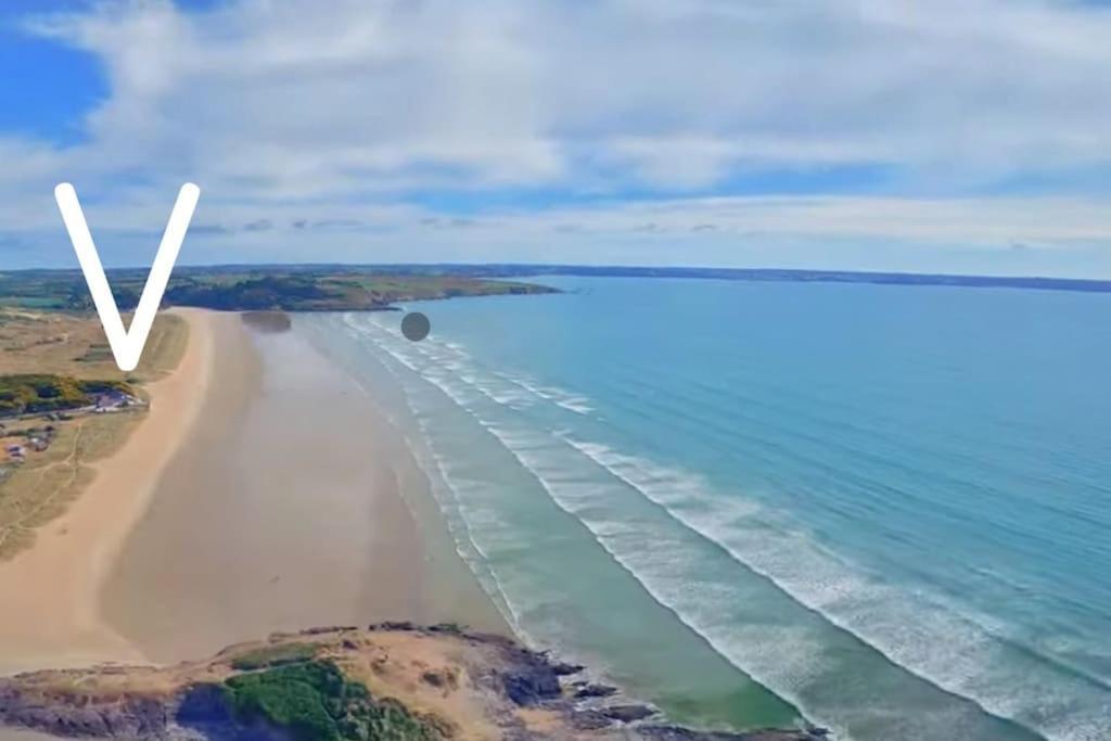 Appartement Pour 3 Personnes Sur La Plage Les Pieds Dans Leau Plonévez-Porzay Extérieur photo