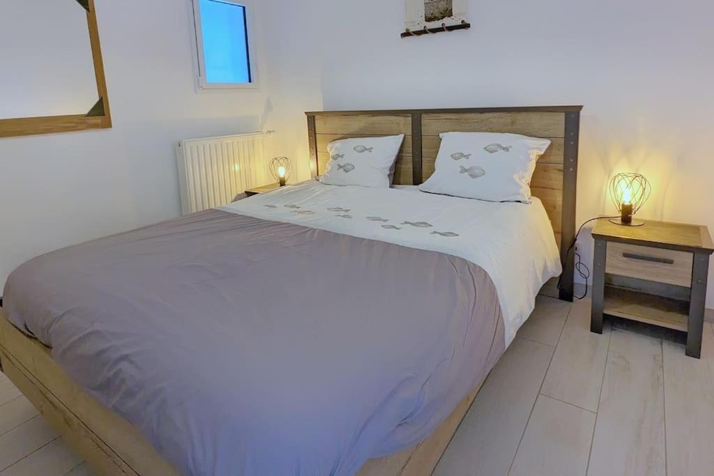 Appartement Pour 3 Personnes Sur La Plage Les Pieds Dans Leau Plonévez-Porzay Extérieur photo